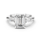 3.35 Carat Radiant Cut Lab-Grown Diamond Solitaire Ring in 14K / 18K Gold , VVS1 Clarity – SGL Certified