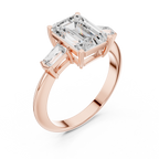 3.35 Carat Radiant Cut Lab-Grown Diamond Solitaire Ring in 14K / 18K Gold , VVS1 Clarity – SGL Certified