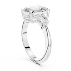 3.35 Carat Radiant Cut Lab-Grown Diamond Solitaire Ring in 14K / 18K Gold , VVS1 Clarity – SGL Certified