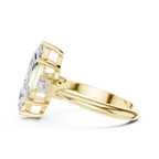 3.35 Carat Marquise Cut Lab-Grown Diamond Solitaire Ring in 14K / 18K Gold , VVS1 Clarity – SGL Certified