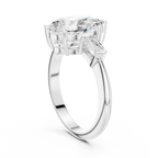 3.35 Carat Pear Cut Lab-Grown Diamond Solitaire Ring in 14K / 18K Gold , VVS1 Clarity – SGL Certified