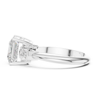 3.35 Carat Princess Cut Lab-Grown Diamond Solitaire Ring in 14K / 18K Gold , VVS1 Clarity – SGL Certified