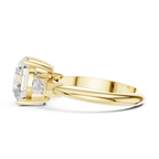 3.35 Carat Round Cut Lab-Grown Diamond Solitaire Ring in 14K / 18K Gold , VVS1 Clarity – SGL Certified