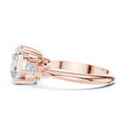 3.35 Carat Round Cut Lab-Grown Diamond Solitaire Ring in 14K / 18K Gold , VVS1 Clarity – SGL Certified