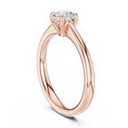 0.50 Carat Round Cut Lab-Grown Diamond Solitaire Ring in 14K / 18K Gold , VVS1 Clarity – SGL Certified