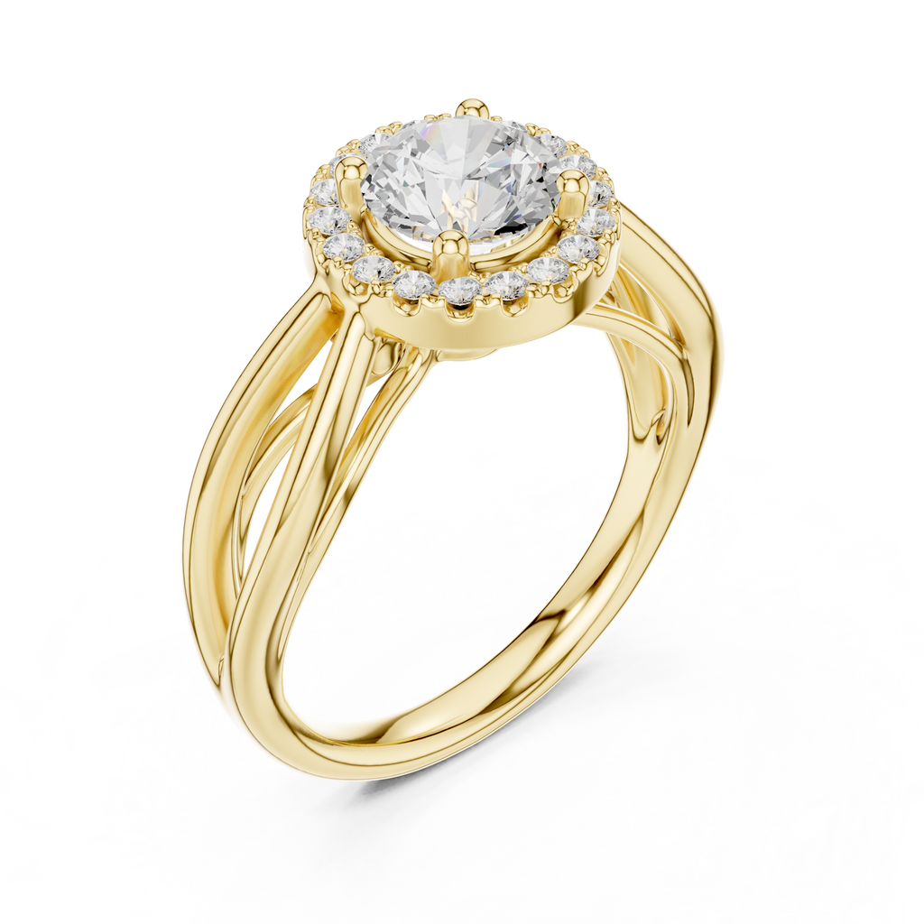 1.25 Carat Round Cut Lab-Grown Diamond Solitaire Ring in 14K / 18K Gold , VVS1 Clarity – SGL Certified