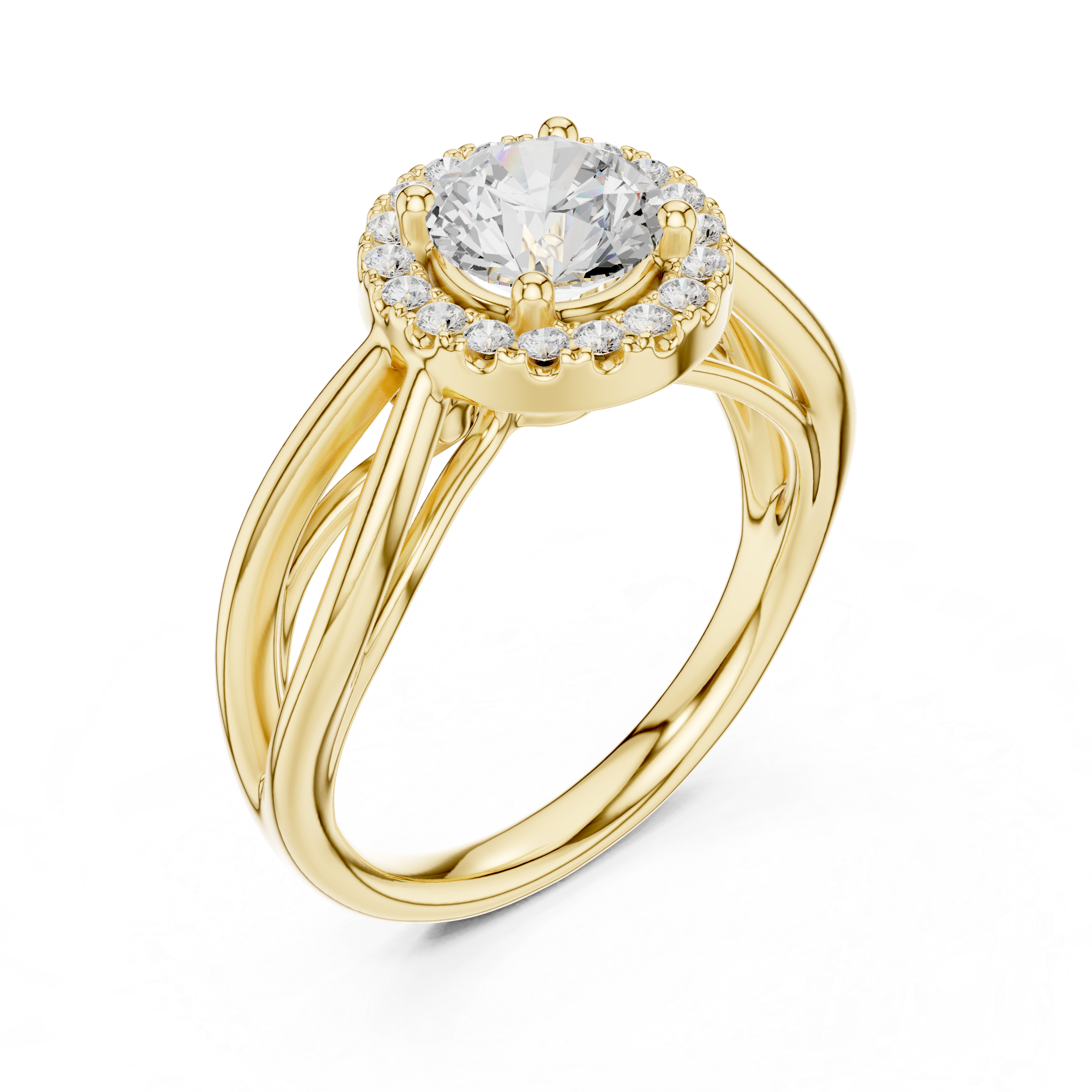 1.25 Carat Round Cut Lab-Grown Diamond Solitaire Ring in 14K / 18K Gold , VVS1 Clarity – SGL Certified