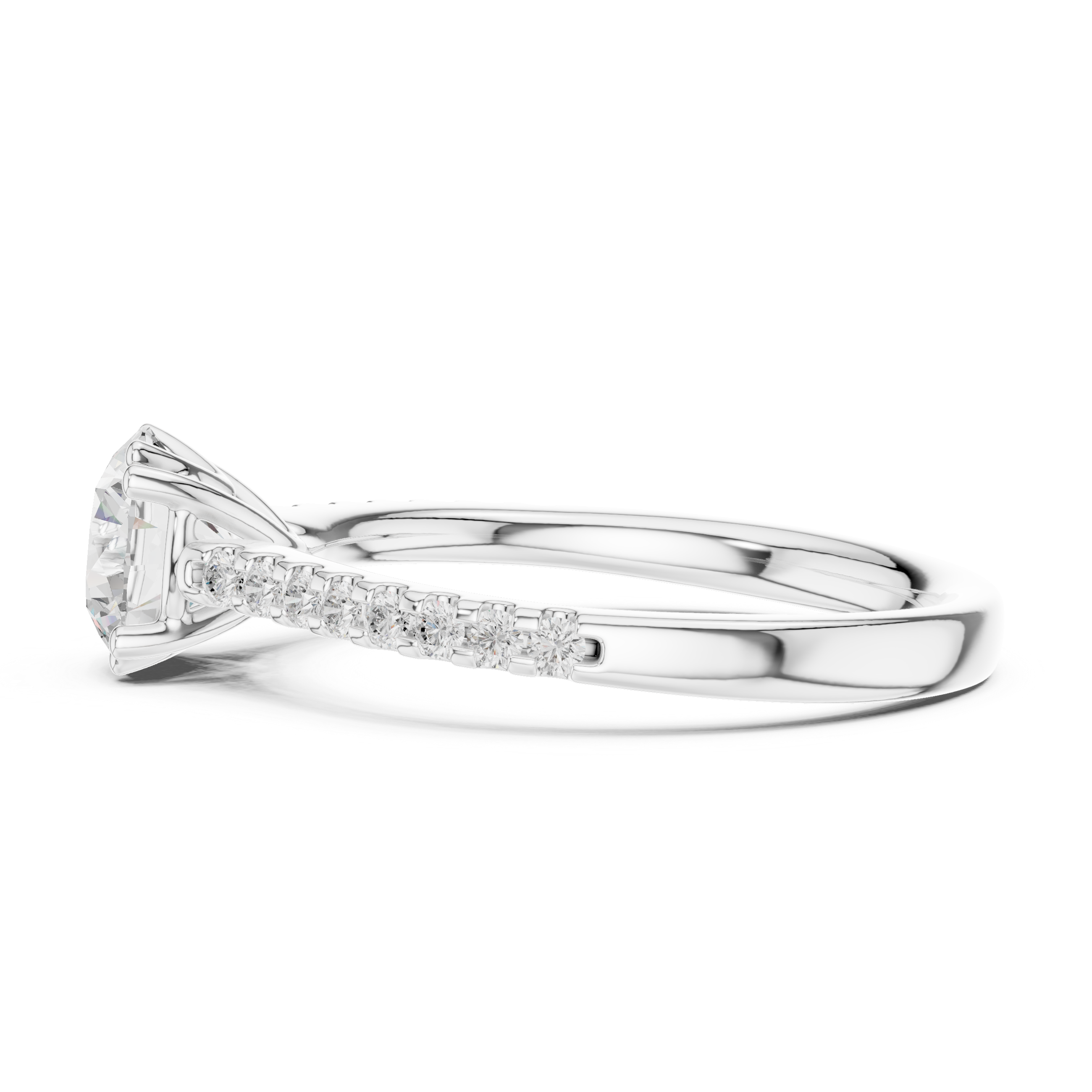 1.25 Carat Round Cut Lab-Grown Diamond Solitaire Ring in 14K / 18K Gold , VVS1 Clarity – SGL Certified
