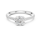 1.25 Carat Round Cut Lab-Grown Diamond Solitaire Ring in 14K / 18K Gold , VVS1 Clarity – SGL Certified