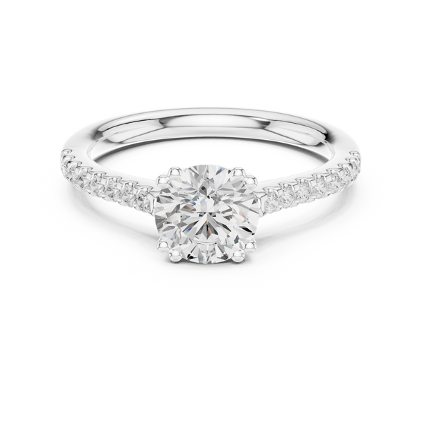 1.25 Carat Round Cut Lab-Grown Diamond Solitaire Ring in 14K / 18K Gold , VVS1 Clarity – SGL Certified