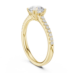 1.25 Carat Round Cut Lab-Grown Diamond Solitaire Ring in 14K / 18K Gold , VVS1 Clarity – SGL Certified