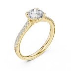 1.25 Carat Round Cut Lab-Grown Diamond Solitaire Ring in 14K / 18K Gold , VVS1 Clarity – SGL Certified