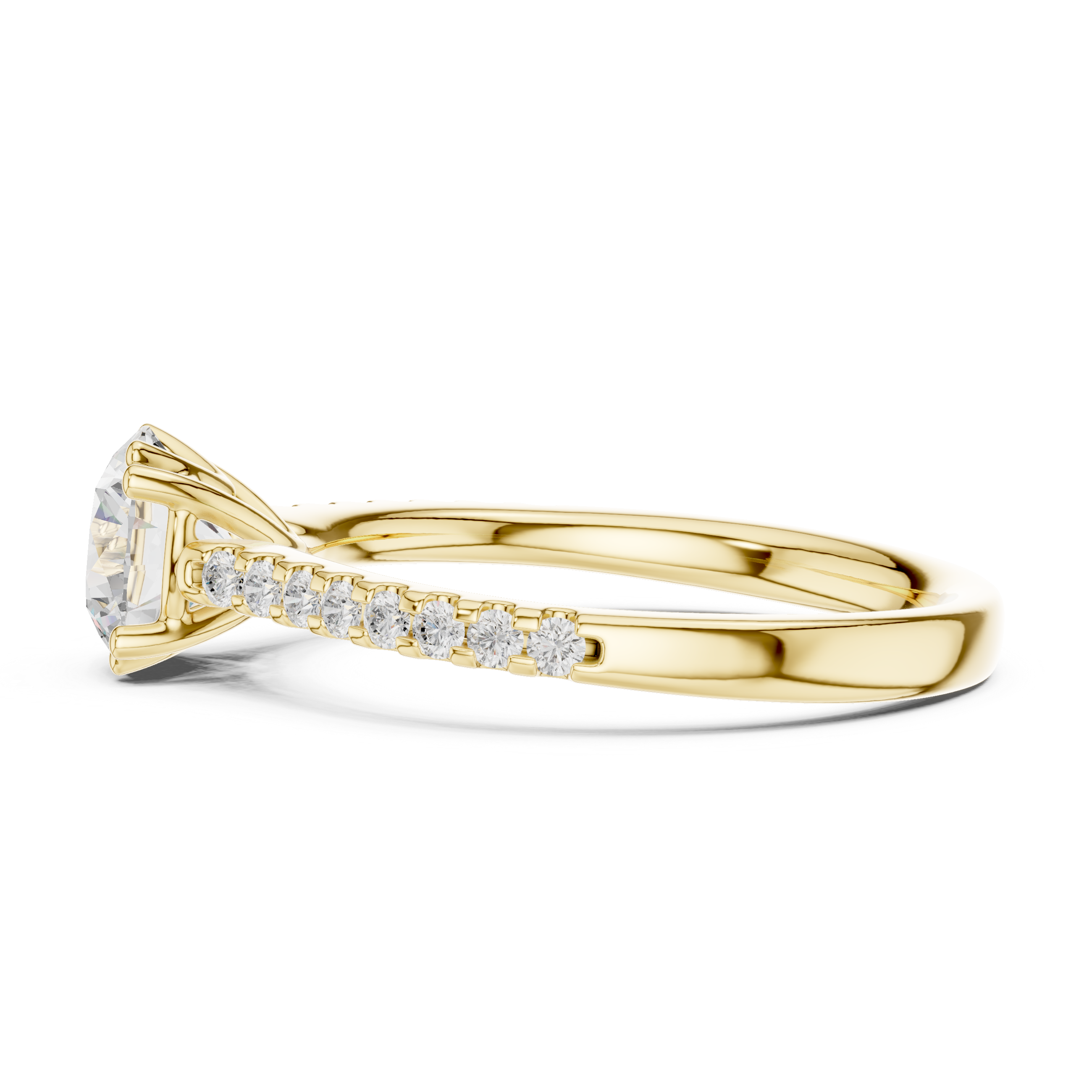 1.25 Carat Round Cut Lab-Grown Diamond Solitaire Ring in 14K / 18K Gold , VVS1 Clarity – SGL Certified