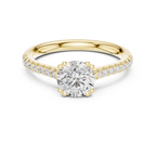 1.25 Carat Round Cut Lab-Grown Diamond Solitaire Ring in 14K / 18K Gold , VVS1 Clarity – SGL Certified