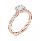 1.25 Carat Round Cut Lab-Grown Diamond Solitaire Ring in 14K / 18K Gold , VVS1 Clarity – SGL Certified