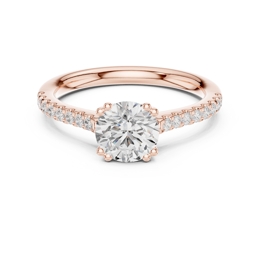 1.25 Carat Round Cut Lab-Grown Diamond Solitaire Ring in 14K / 18K Gold , VVS1 Clarity – SGL Certified