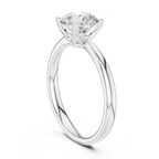 1.40 Carat Round Cut Lab-Grown Diamond Solitaire Ring in 14K / 18K Gold , VVS1 Clarity – SGL Certified
