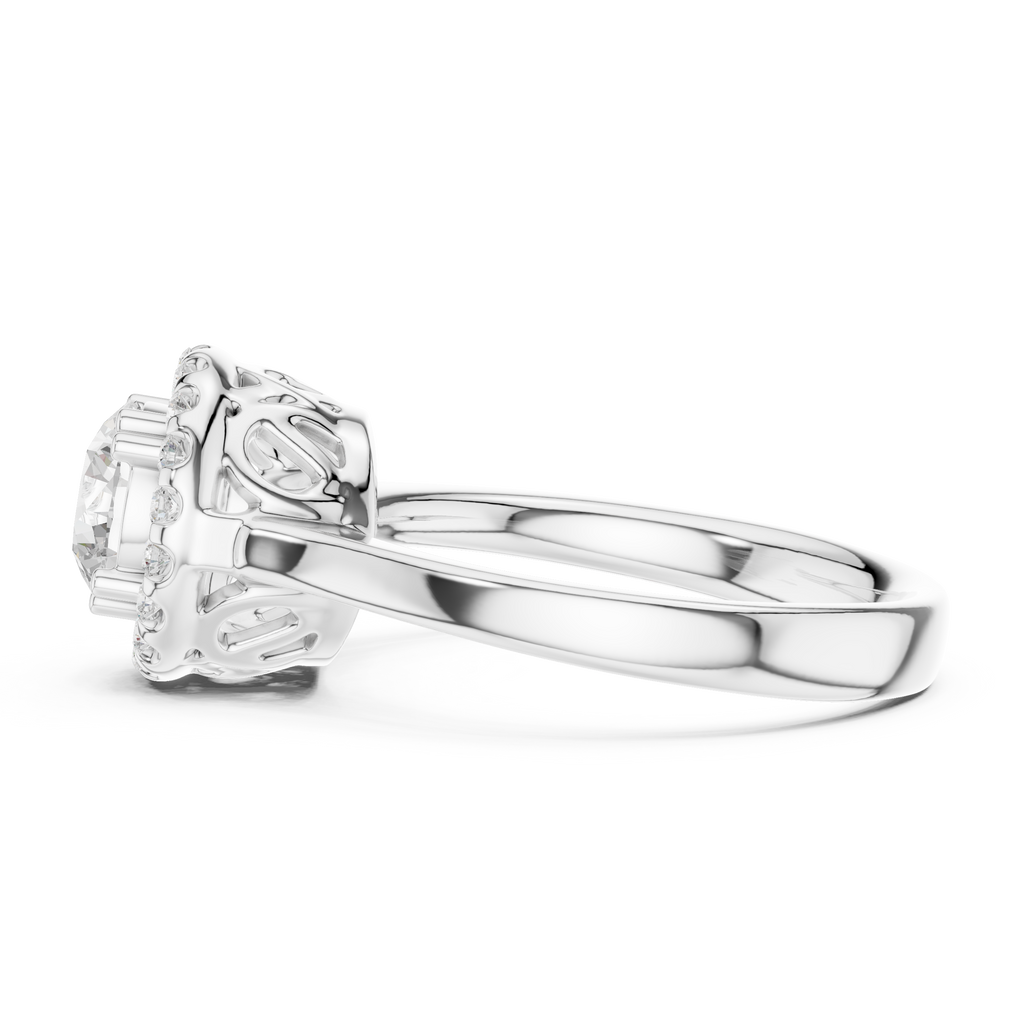 1.25 Carat Round Cut Lab-Grown Diamond Solitaire Ring in 14K / 18K Gold , VVS1 Clarity – SGL Certified