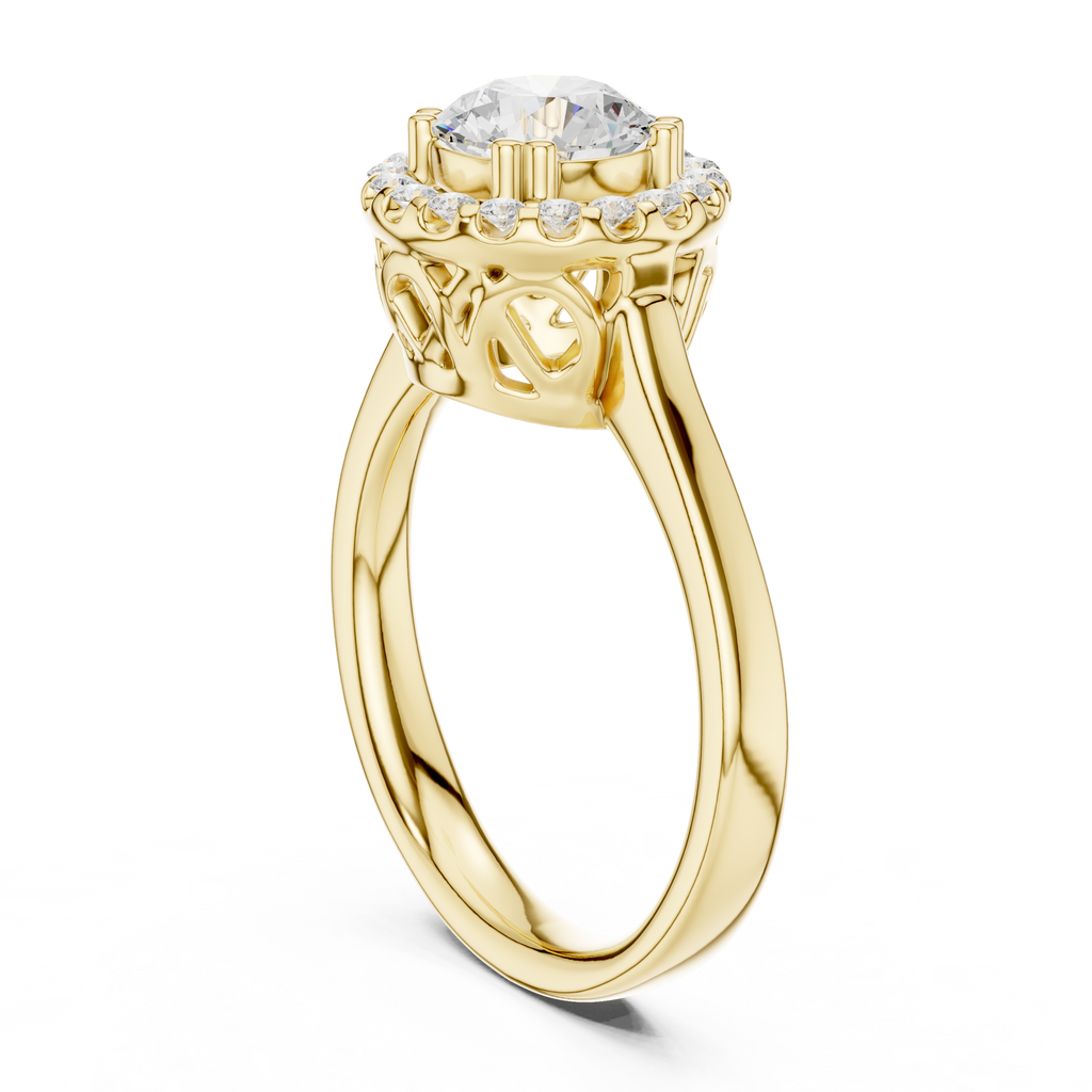 1.25 Carat Round Cut Lab-Grown Diamond Solitaire Ring in 14K / 18K Gold , VVS1 Clarity – SGL Certified