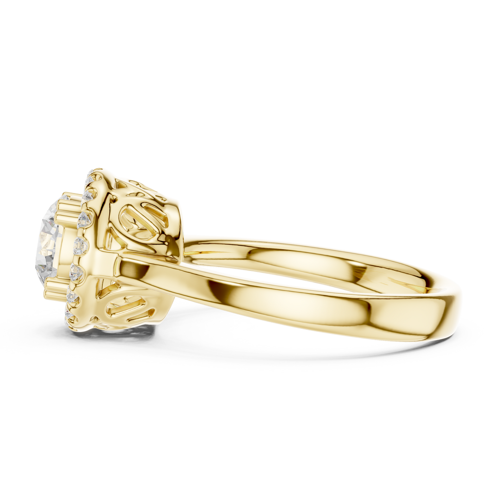 1.25 Carat Round Cut Lab-Grown Diamond Solitaire Ring in 14K / 18K Gold , VVS1 Clarity – SGL Certified