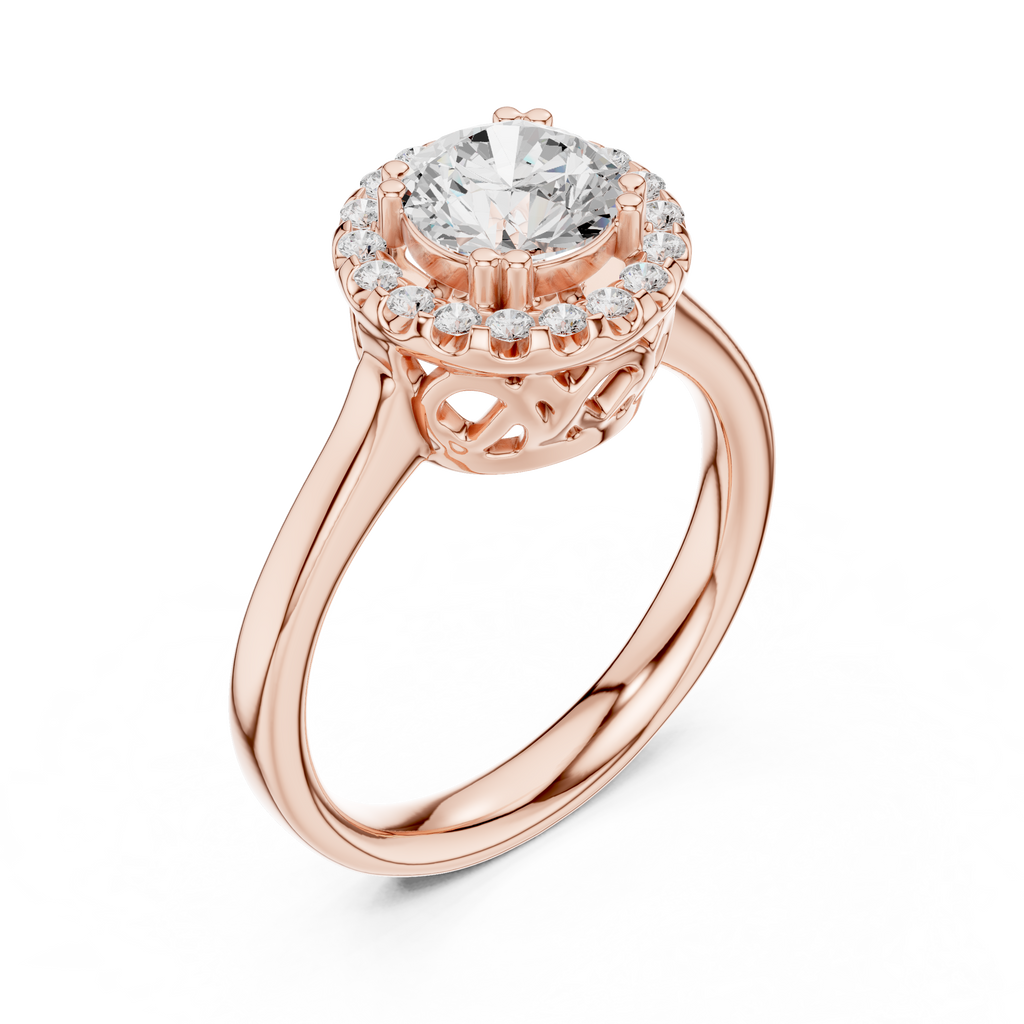 1.25 Carat Round Cut Lab-Grown Diamond Solitaire Ring in 14K / 18K Gold , VVS1 Clarity – SGL Certified