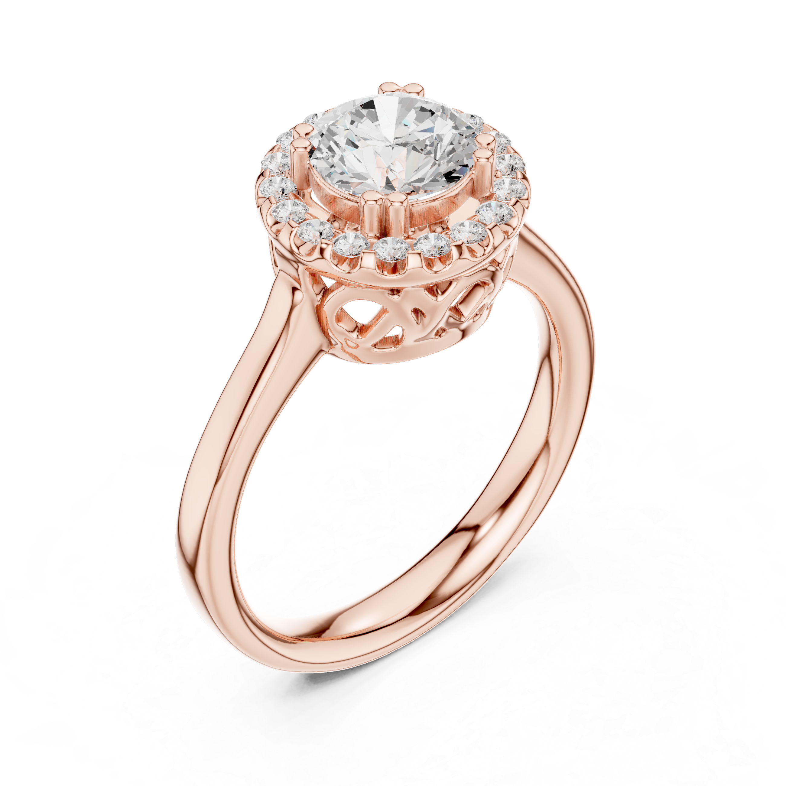 1.25 Carat Round Cut Lab-Grown Diamond Solitaire Ring in 14K / 18K Gold , VVS1 Clarity – SGL Certified