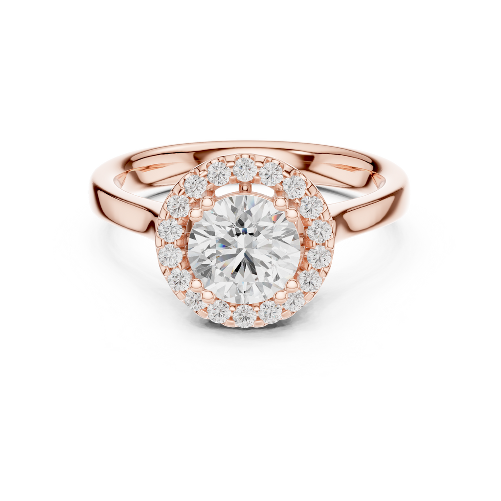 1.25 Carat Round Cut Lab-Grown Diamond Solitaire Ring in 14K / 18K Gold , VVS1 Clarity – SGL Certified
