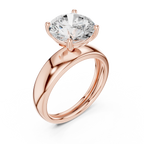 1.50 Carat Round Cut Lab-Grown Diamond Solitaire Ring in 14K / 18K Gold , VVS1 Clarity – SGL Certified