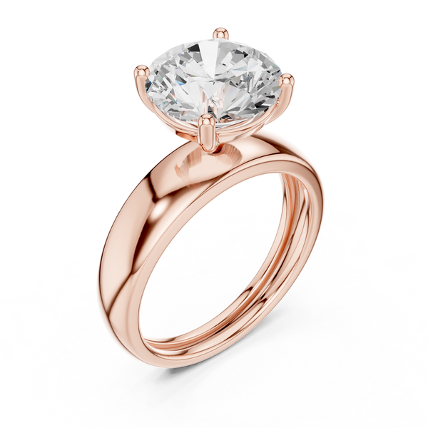 1.50 Carat Round Cut Lab-Grown Diamond Solitaire Ring in 14K / 18K Gold , VVS1 Clarity – SGL Certified
