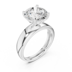 1.50 Carat Round Cut Lab-Grown Diamond Solitaire Ring in 14K / 18K Gold , VVS1 Clarity – SGL Certified