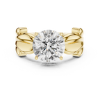 2.50 Carat Round Cut Lab-Grown Diamond Solitaire Ring in 14K / 18K Gold , VVS1 Clarity – SGL Certified