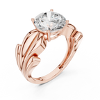2.50 Carat Round Cut Lab-Grown Diamond Solitaire Ring in 14K / 18K Gold , VVS1 Clarity – SGL Certified