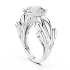 2.50 Carat Round Cut Lab-Grown Diamond Solitaire Ring in 14K / 18K Gold , VVS1 Clarity – SGL Certified