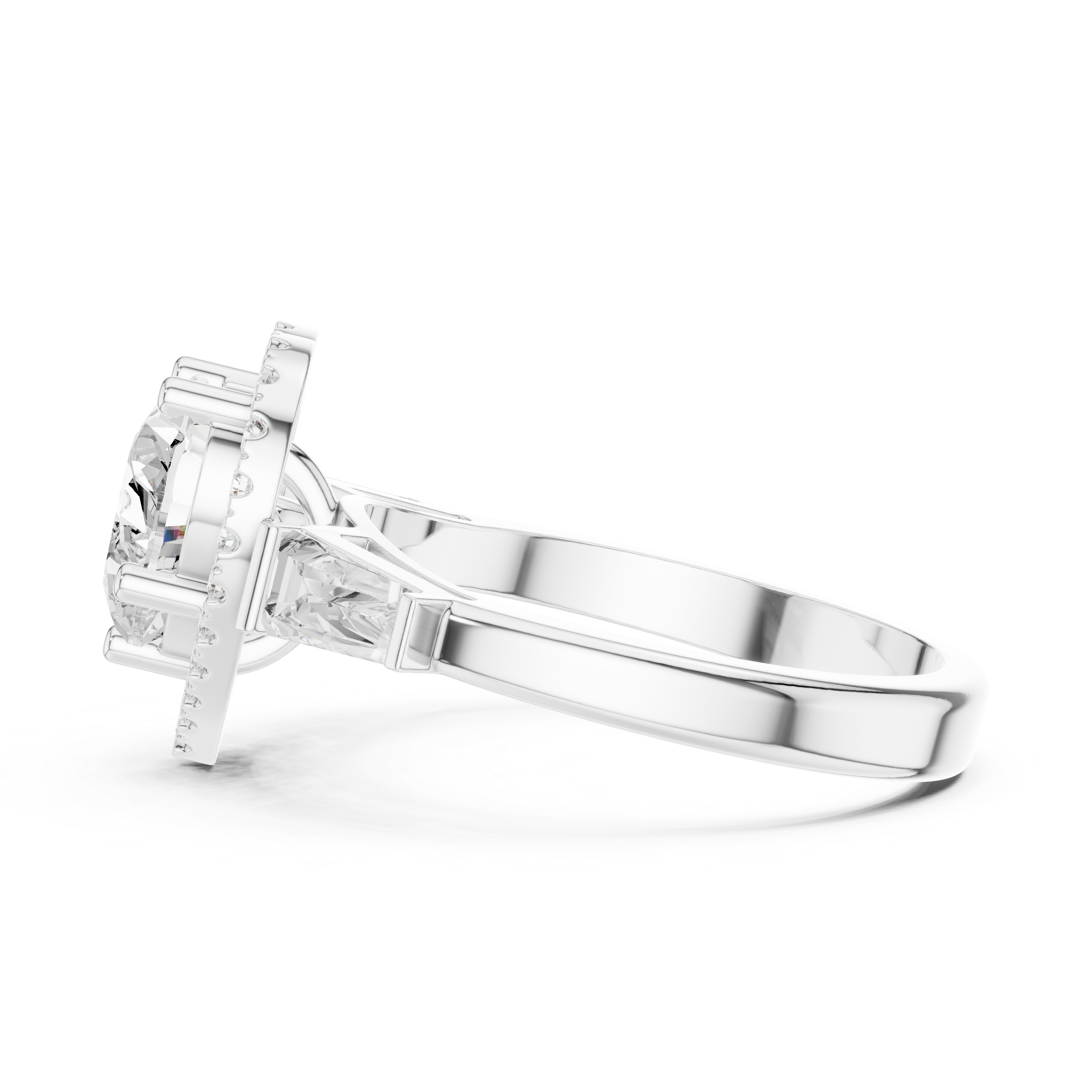 2.90 Carat Heart Cut Lab-Grown Diamond Solitaire Ring in 14K / 18K Gold , VVS1 Clarity – SGL Certified