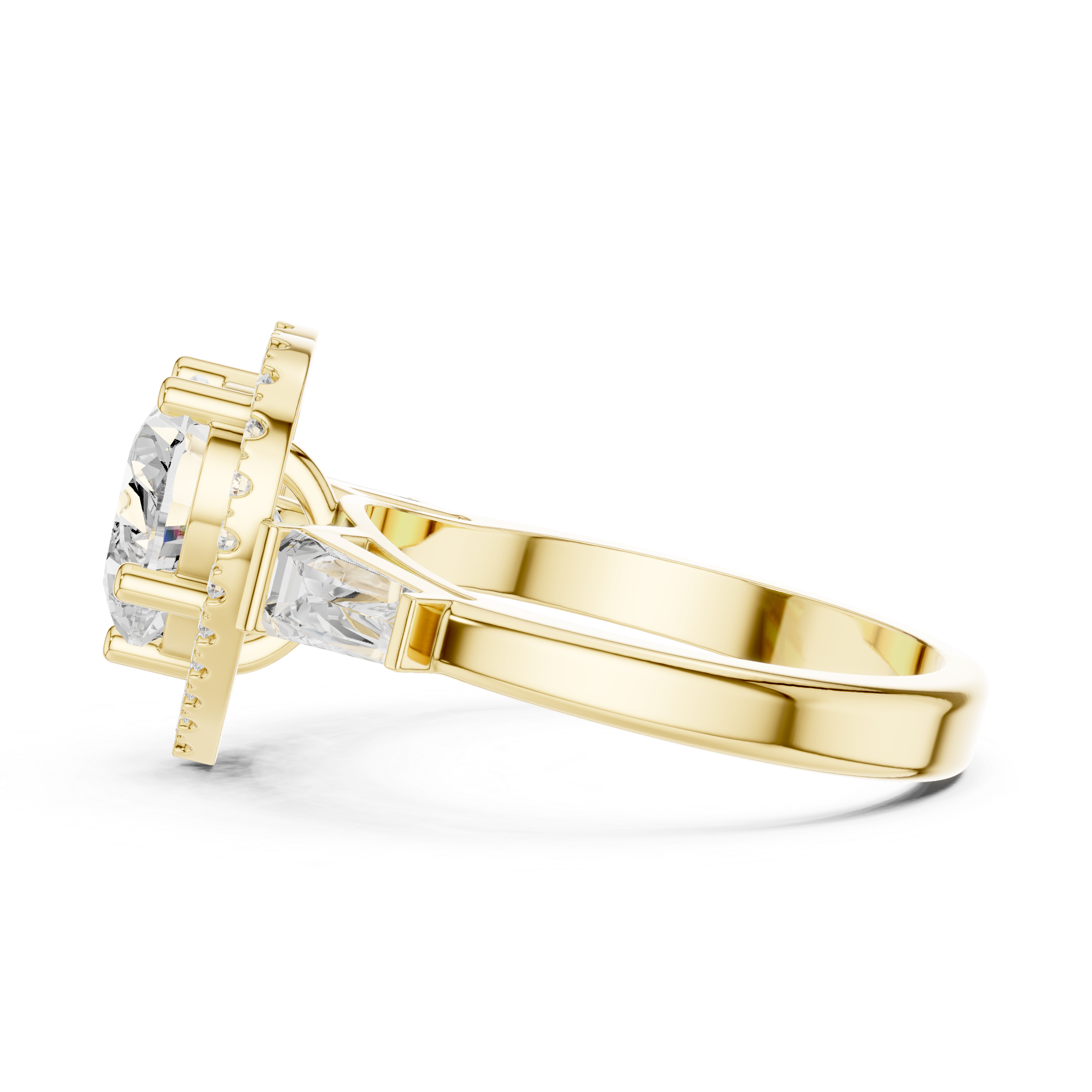 2.90 Carat Heart Cut Lab-Grown Diamond Solitaire Ring in 14K / 18K Gold , VVS1 Clarity – SGL Certified