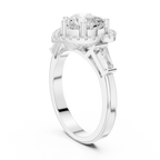 2.90 Carat Heart Cut Lab-Grown Diamond Solitaire Ring in 14K / 18K Gold , VVS1 Clarity – SGL Certified