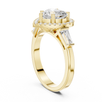 2.90 Carat Heart Cut Lab-Grown Diamond Solitaire Ring in 14K / 18K Gold , VVS1 Clarity – SGL Certified