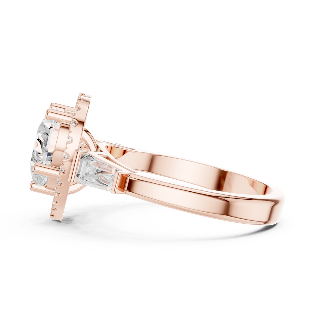 2.90 Carat Heart Cut Lab-Grown Diamond Solitaire Ring in 14K / 18K Gold , VVS1 Clarity – SGL Certified