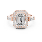 2.90 Carat Emerald Cut Lab-Grown Diamond Solitaire Ring in 14K / 18K Gold , VVS1 Clarity – SGL Certified