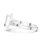 2.90 Carat Emerald Cut Lab-Grown Diamond Solitaire Ring in 14K / 18K Gold , VVS1 Clarity – SGL Certified
