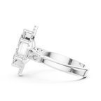 2.90 Carat Marquise Cut Lab-Grown Diamond Solitaire Ring in 14K / 18K Gold r, VVS1 Clarity – SGL Certified