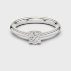 0.50 Carat Round Cut Lab-Grown Diamond Solitaire Ring in 14K / 18K Gold , VVS1 Clarity – SGL Certified
