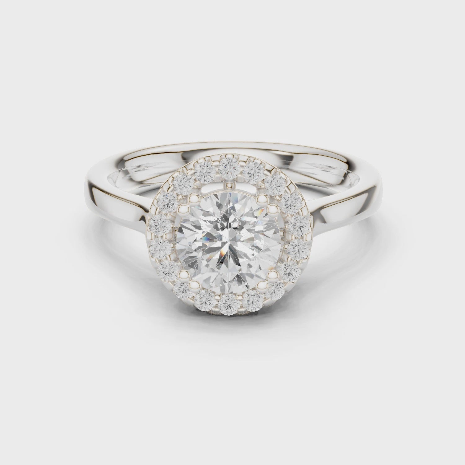 1.25 Carat Round Cut Lab-Grown Diamond Solitaire Ring in 14K / 18K Gold , VVS1 Clarity – SGL Certified