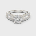 1.30 Carat Round Cut Lab-Grown Diamond Solitaire Ring in 14K / 18K Gold , VVS1 Clarity – SGL Certified