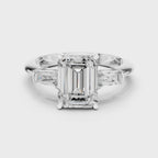 3.35 Carat Radiant Cut Lab-Grown Diamond Solitaire Ring in 14K / 18K Gold , VVS1 Clarity – SGL Certified
