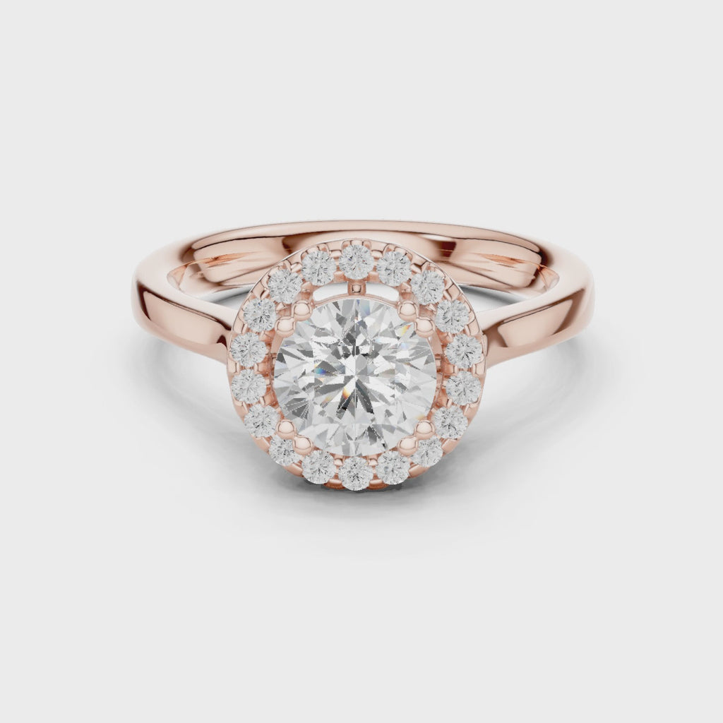 1.25 Carat Round Cut Lab-Grown Diamond Solitaire Ring in 14K / 18K Gold , VVS1 Clarity – SGL Certified