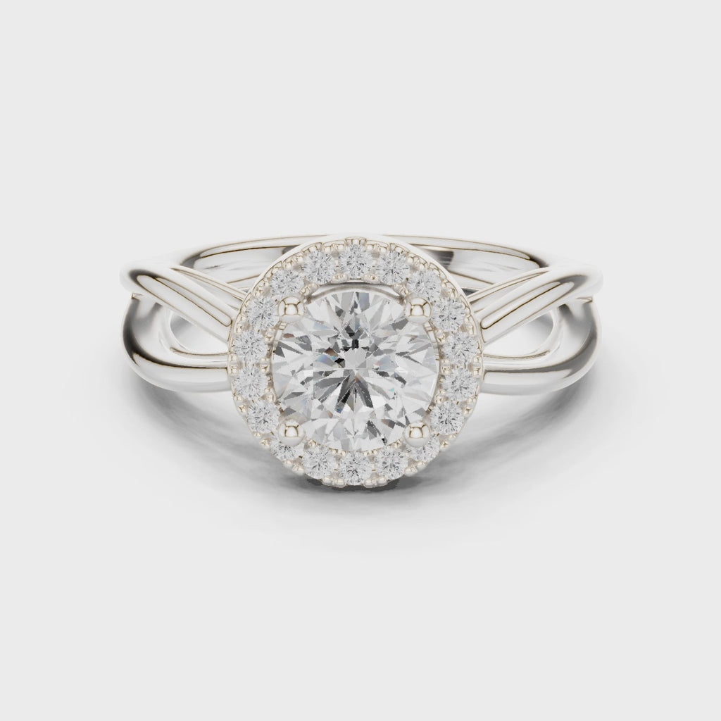 1.25 Carat Round Cut Lab-Grown Diamond Solitaire Ring in 14K / 18K Gold , VVS1 Clarity – SGL Certified