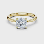 1.40 Carat Round Cut Lab-Grown Diamond Solitaire Ring in 14K / 18K Gold , VVS1 Clarity – SGL Certified