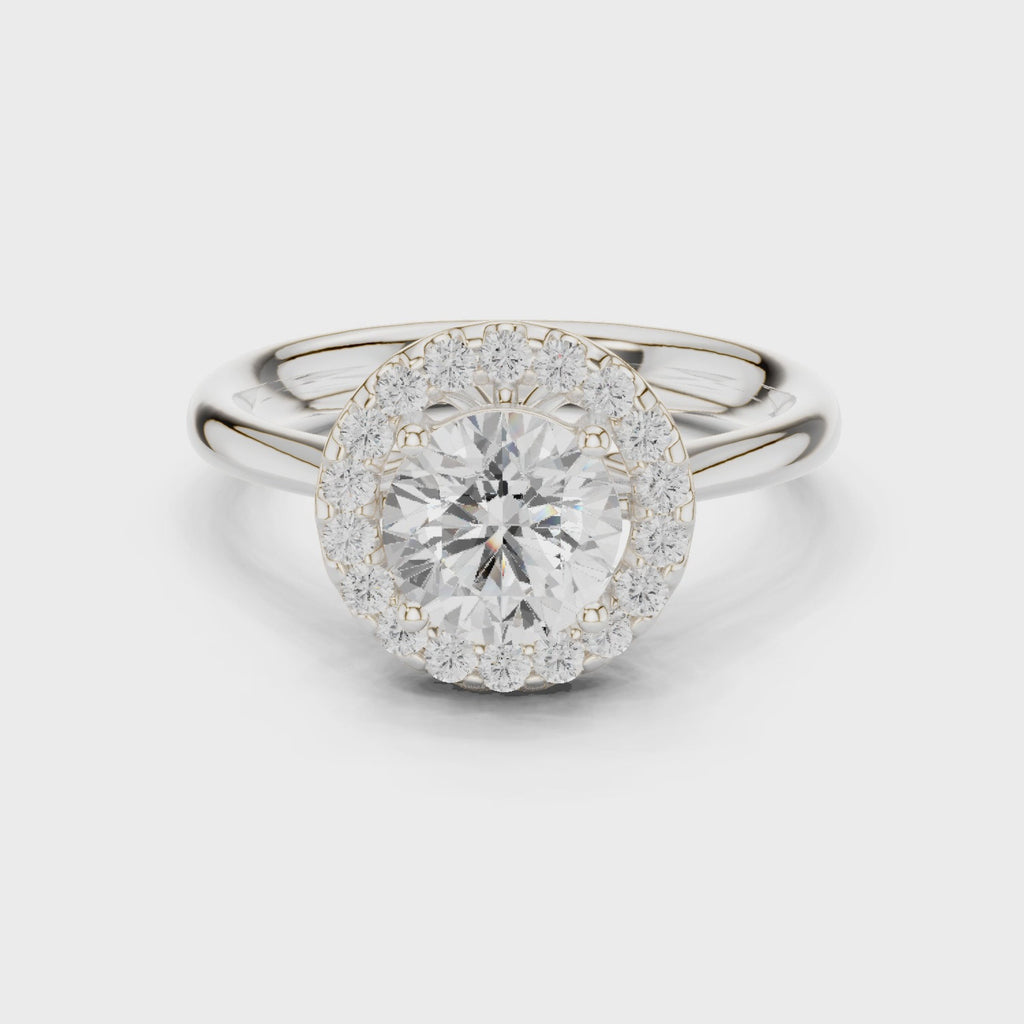 1.25 Carat Round Cut Lab-Grown Diamond Solitaire Ring in 14K / 18K Gold, VVS1 Clarity – SGL Certified