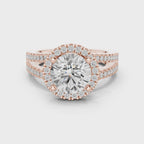 2.50 Carat Round Cut Lab-Grown Diamond Engagement Ring